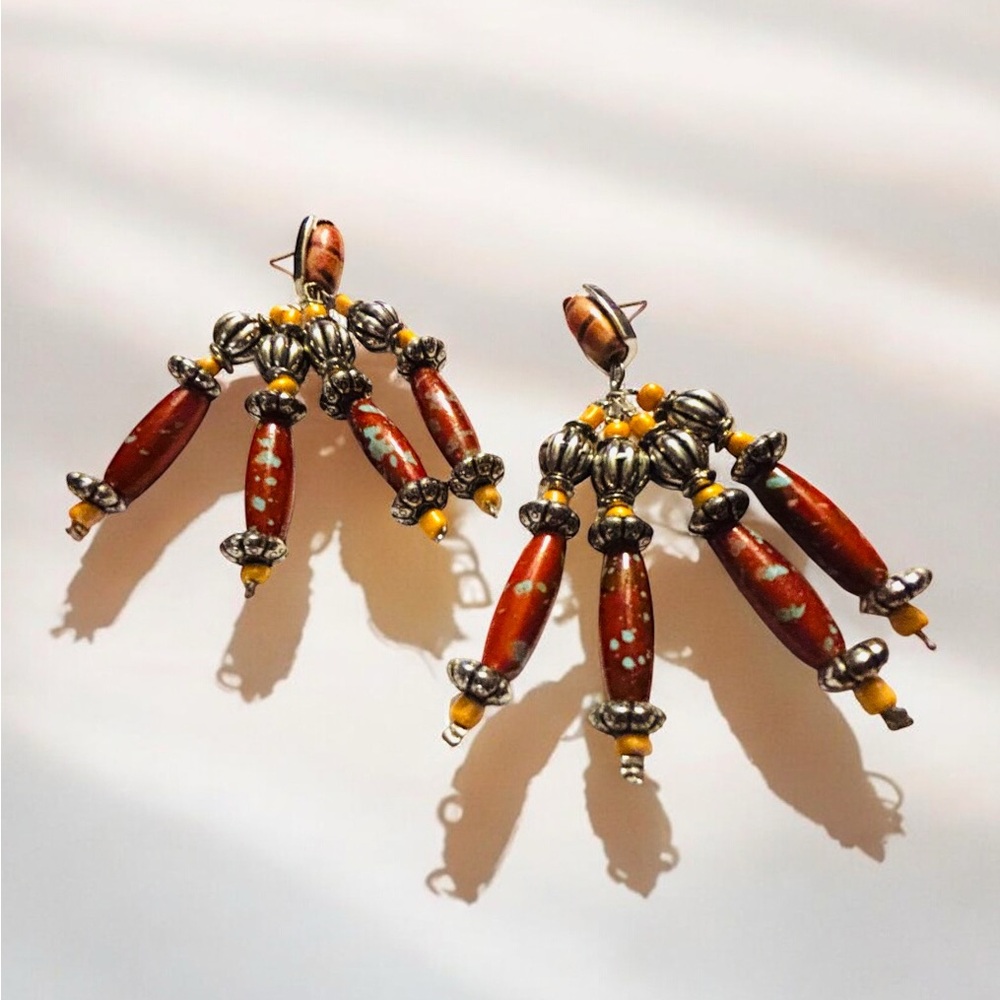 Sassy Jones Beaded Earrings